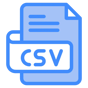 csv file icon
