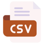 csv file icon