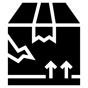 damaged package icon