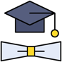 graduation icon