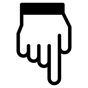 downward icon