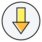 down arrow icon