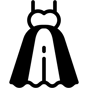 wedding dress icon