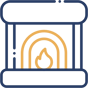 fireplace icon