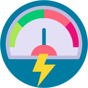 electric gauge icon