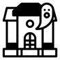 ghost house icon