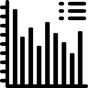 bar graph icon