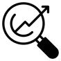 growth analysis icon