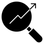 growth analysis icon