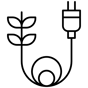 green plug icon