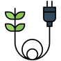 green plug icon