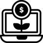 investment growth icon