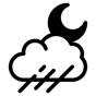 night rain icon