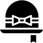 men's hat icon