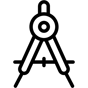 drawing instruments icon