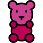 teddy bear icon