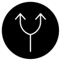double arrow icon