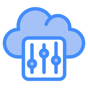cloud settings icon