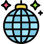 disco ball icon