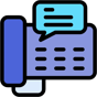 fax machine icon