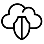 cloud security icon