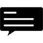 message icon