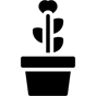 heart flower icon