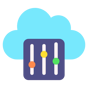 cloud settings icon