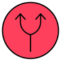 double arrow icon
