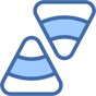 candy corn icon