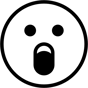 surprised icon