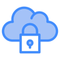 cloud security icon