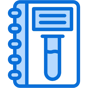 laboratory notebook icon