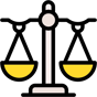 justice scale icon