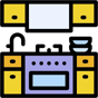 kitchen cabinet icon