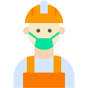 construction worker icon