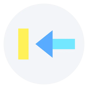 left arrow icon