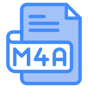 m4a file icon