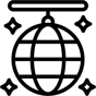 disco ball icon