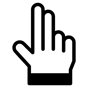 hand gesture icon