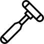 reflex hammer icon