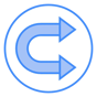double arrow icon