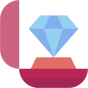 diamond ring icon