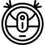 robot vacuum icon