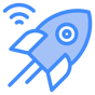 rocket launch icon