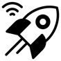 rocket launch icon
