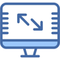 screen resolution icon