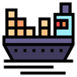 cargo ship icon