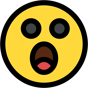 shocked emoji icon