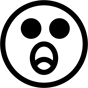 shocked emoji icon